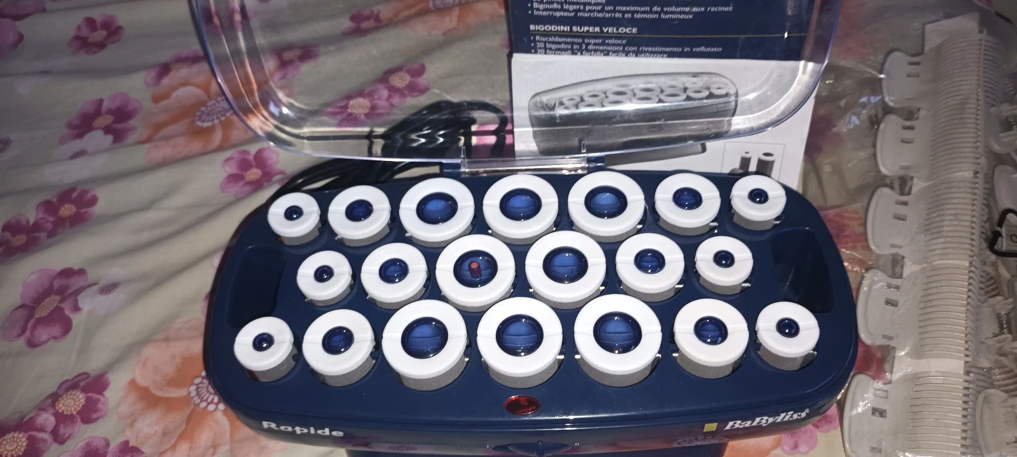 Máquina fazer caracóis Babyliss