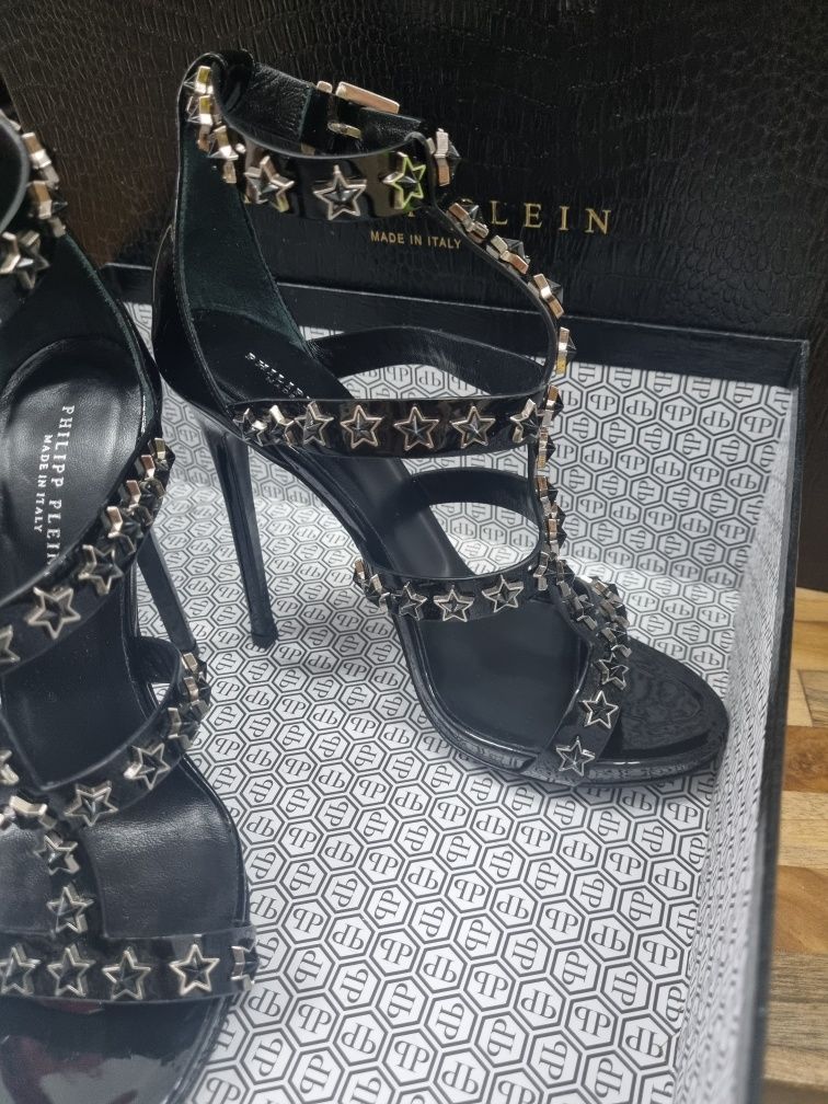 Nowe szpilki Philipp plein 37 śliczne