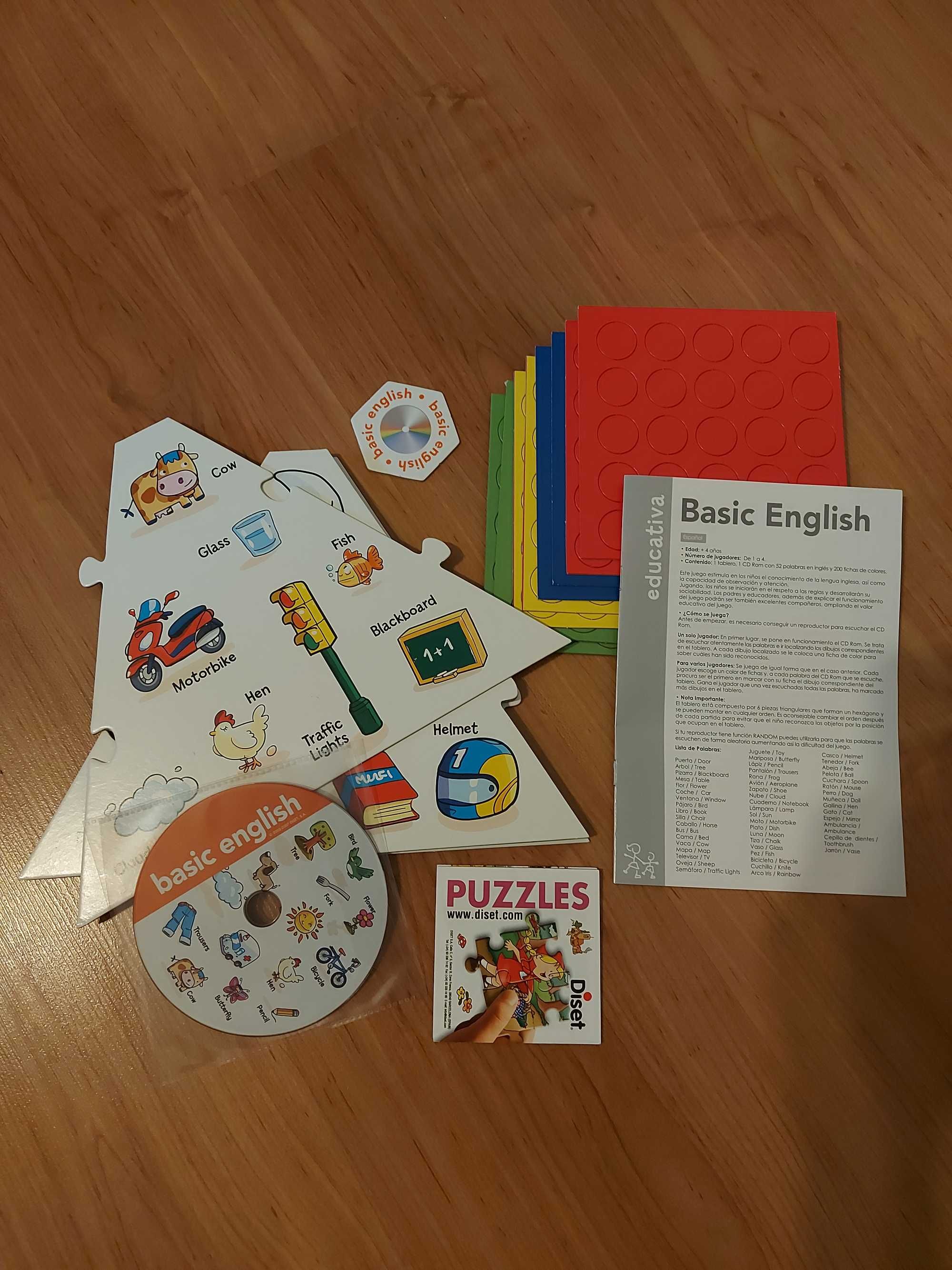 Brinquedo educativo - Basic english