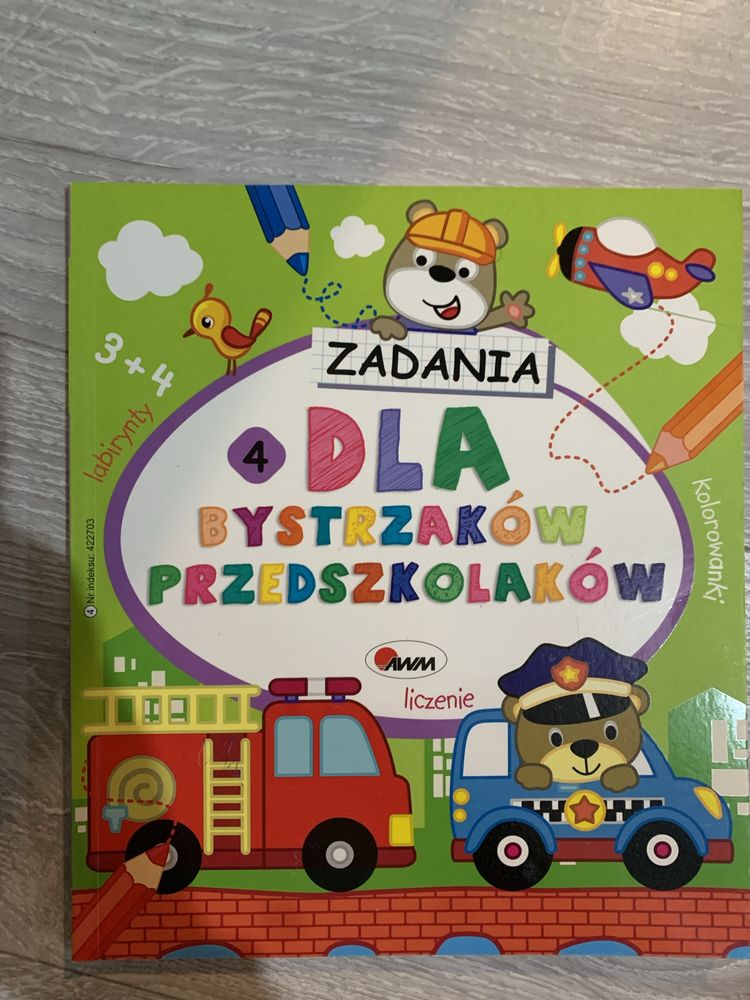 Książka Zadania dla przedszkolakow