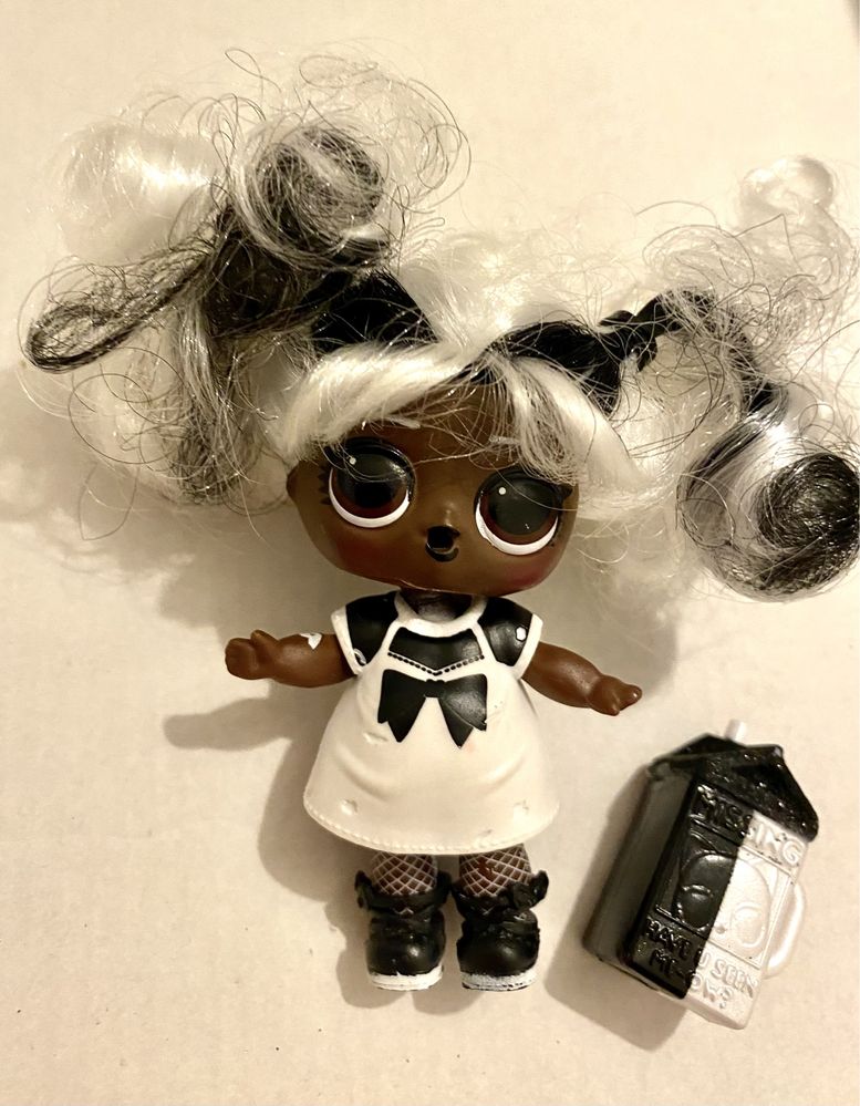 Lol Doll Hairgoals Black And White