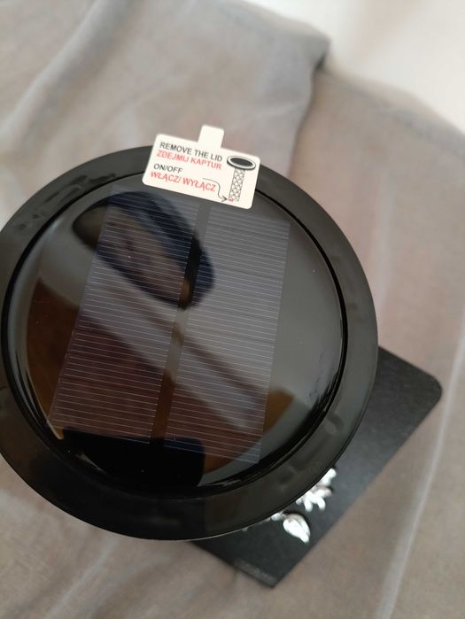 dekoracje nagrobne znicz solarny fotowoltaiczny zestaw 2szt