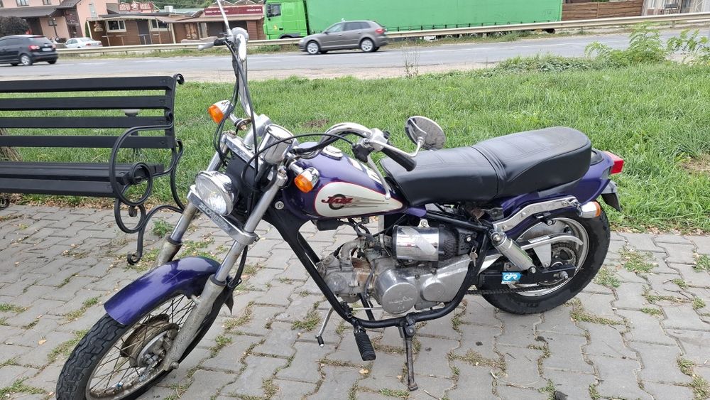 Honda jazz 50cc чопер