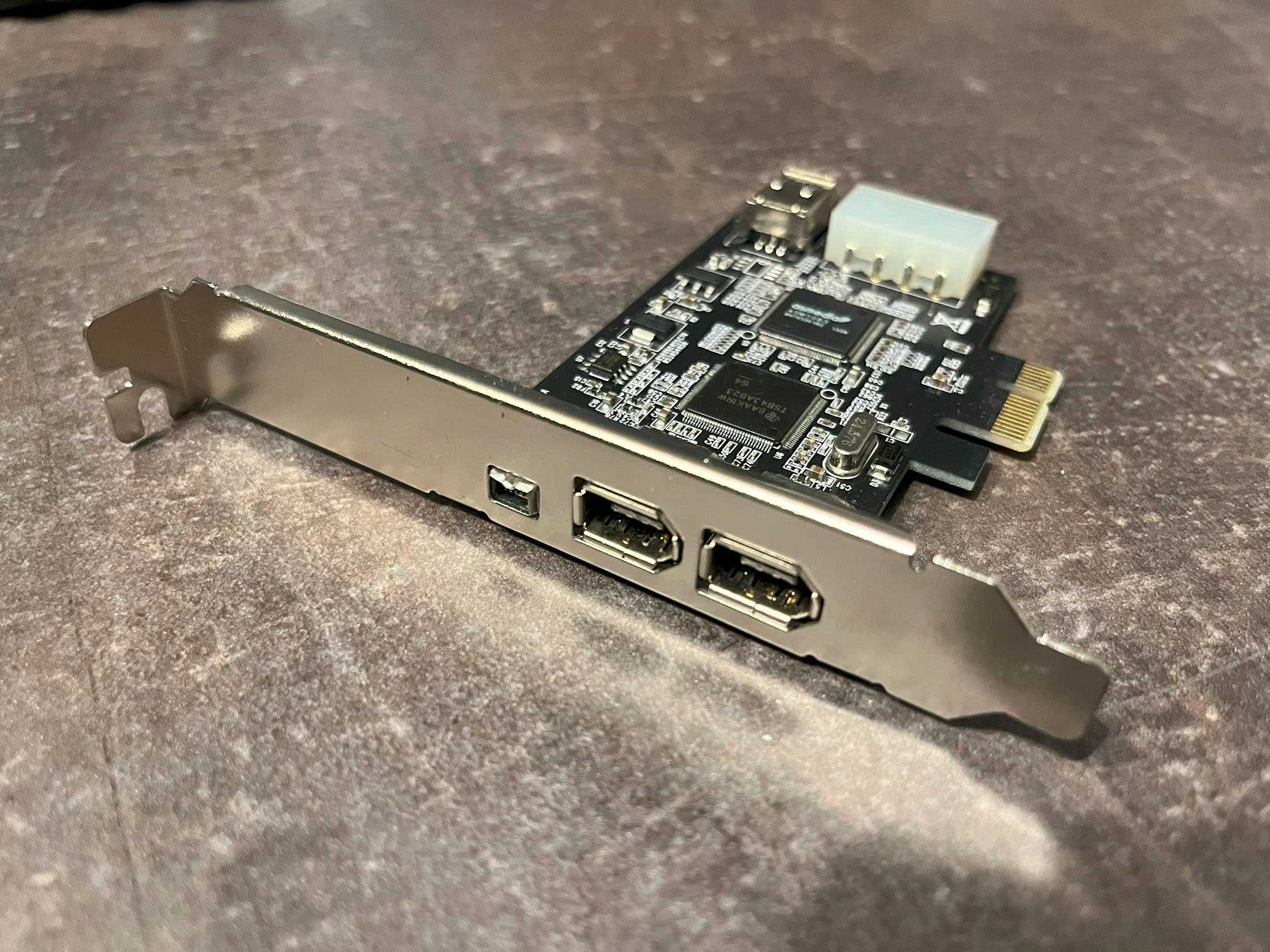Interfejs audio Focusrite Saffire PRO 24 FireWire + karta PCIe + kable