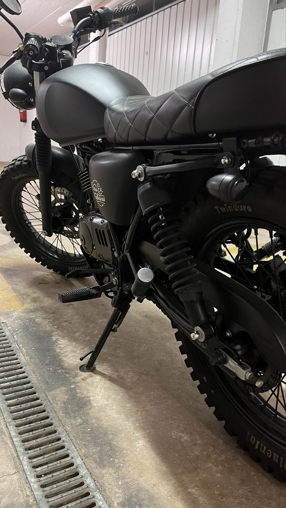 Mota Mutt Fat sabbath 125cc 14k km - Garagem