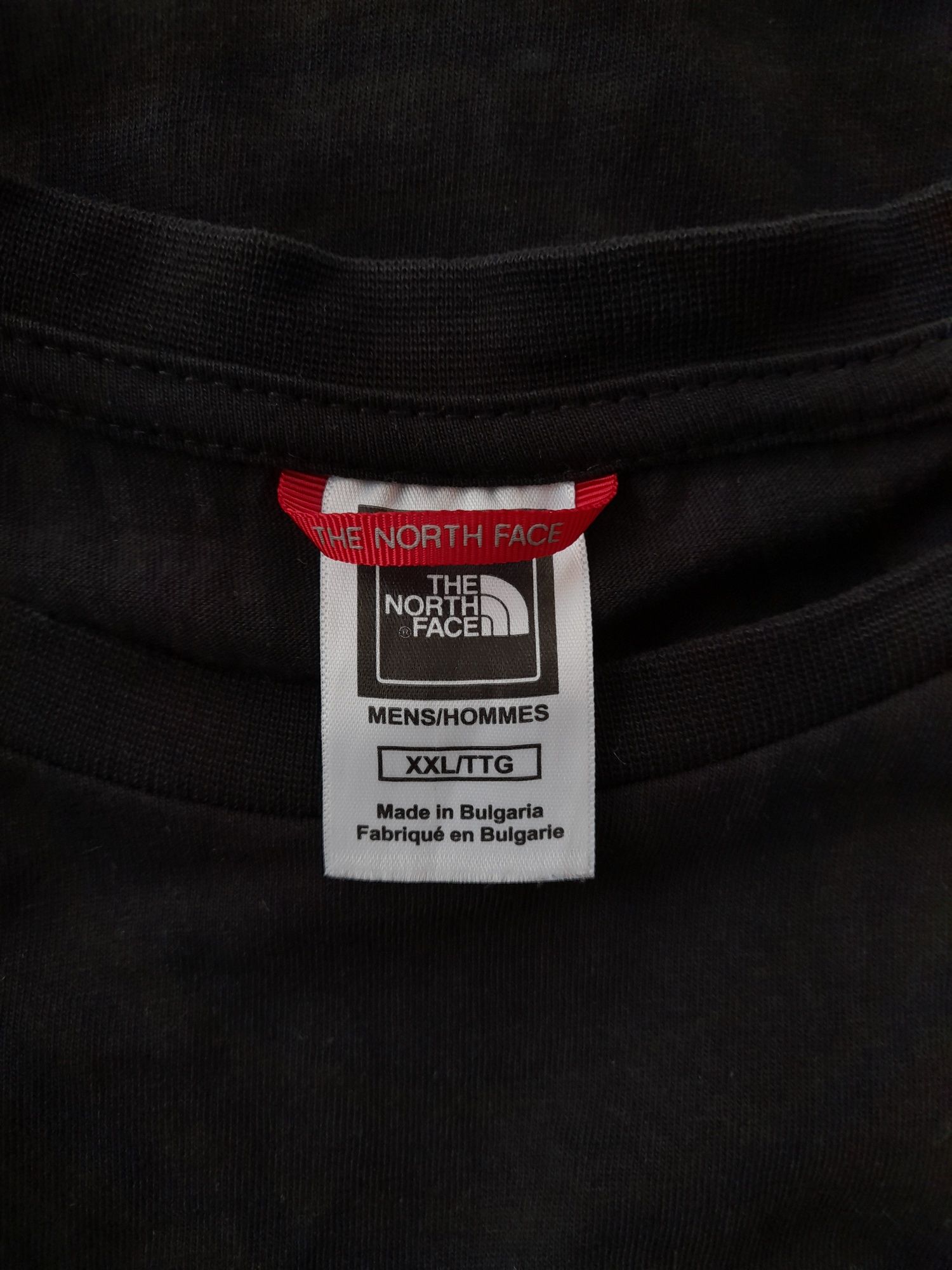 Оригинал The North Face мужская футболка черная, XXL