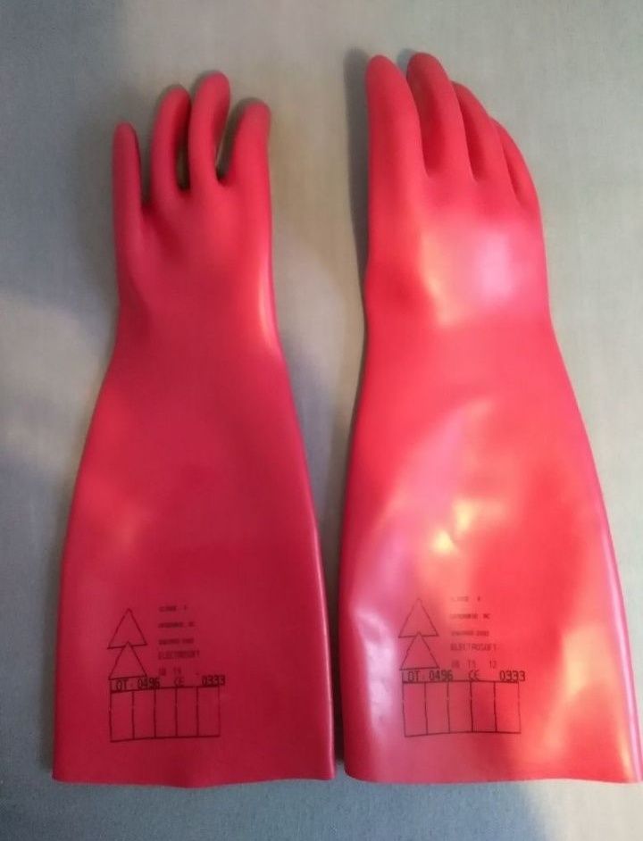 Rękawice latex elektroizolacyjne Electrosoft