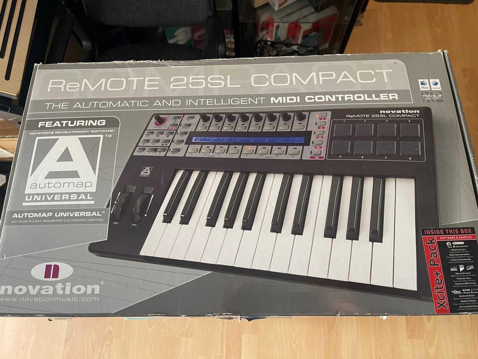 Novation Remote 25 SL mk2 USB Teclado Controlador MIDI