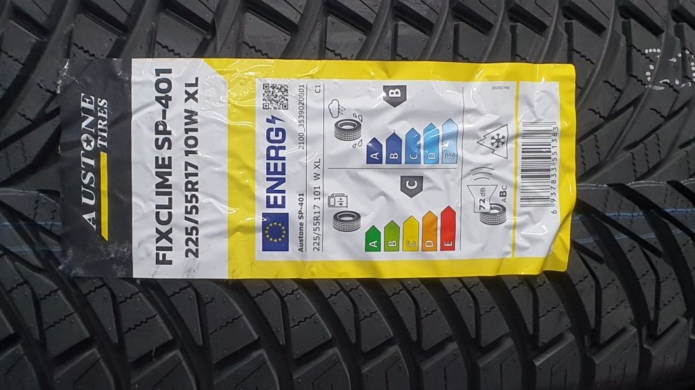 4 x 225/55 R17 NOWE opony całoroczne Austone ! NOWE