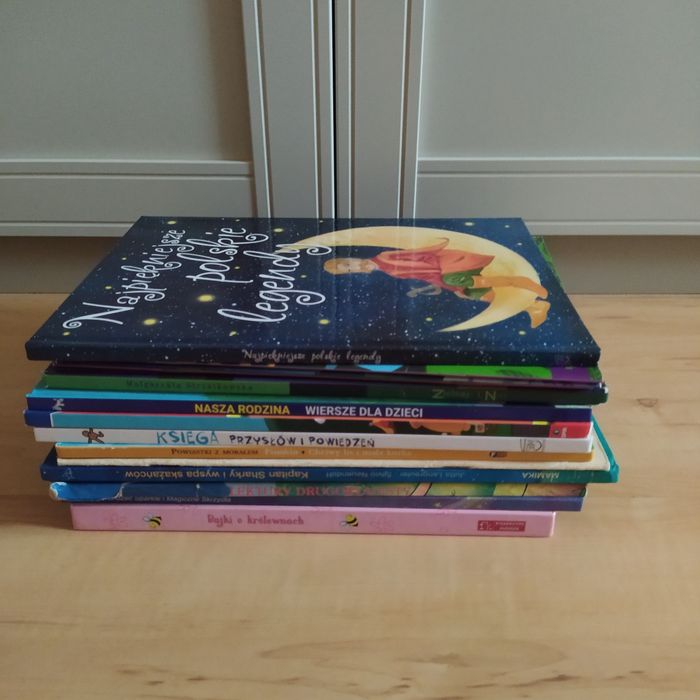 Książki dla dzieci - zestaw 15 książek w dużym formacie