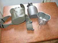 AirSoft -Cantil de Agua, Cinto e Kopy Aluminio