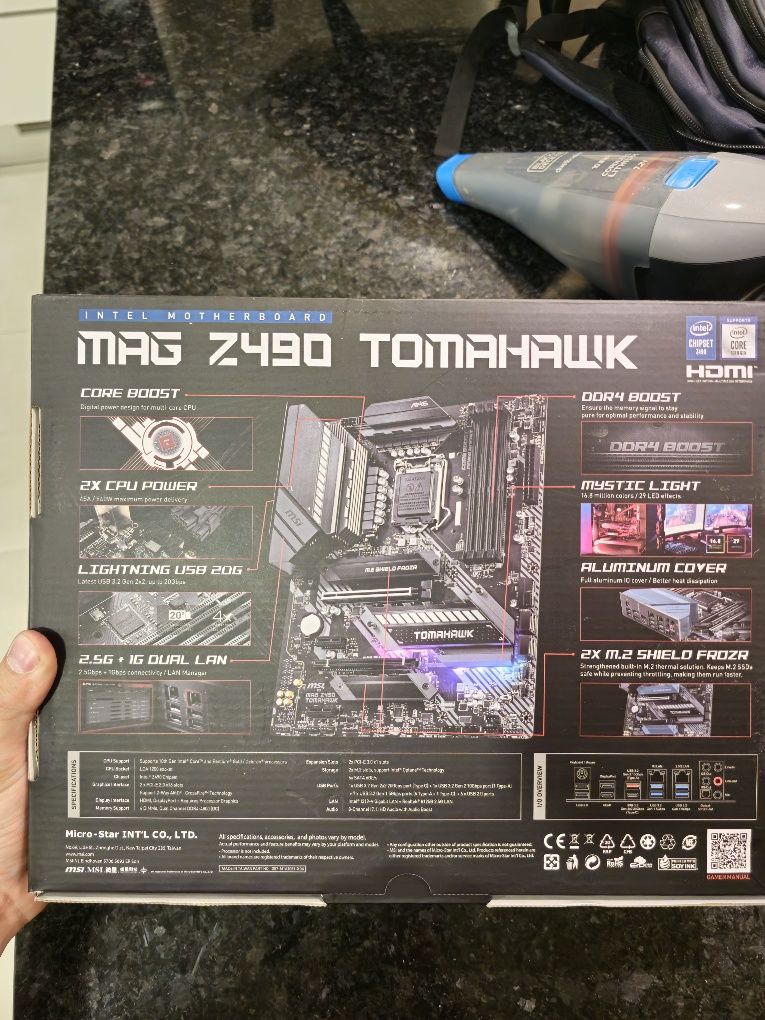 Motherboard MSI MAG Z490 Tomahawk