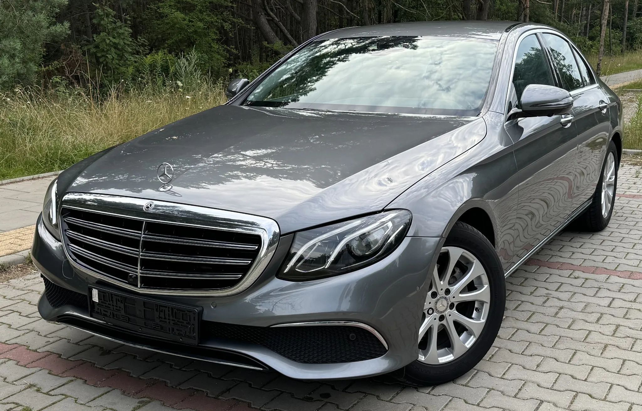 Mercedes-Benz Klasa E Benzyna Automat Virtual Ambiente Navi Full Led Pdc Kamery Blis Head Up
