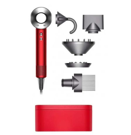 Эксклюзив Фен Dyson HD07 Supersonic Red/Nikel with Case (397704-01)