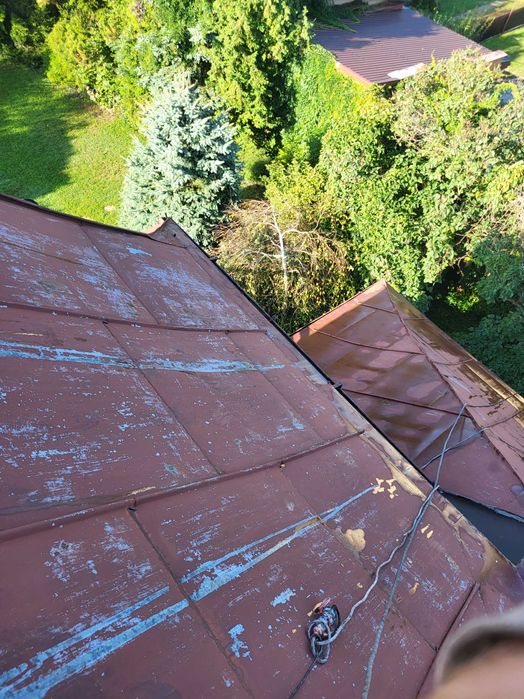 Mycie malowanie dachów, malowanie elewacji, mycie kostki