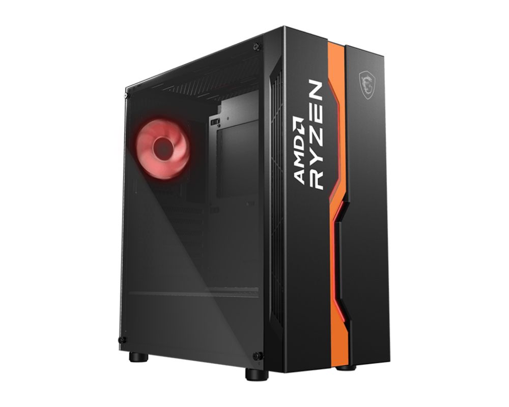 Caixa MSI ATX MAG Vampiric 011C RGB edição AMD Ryzen !!! SEM VIDRO !!!