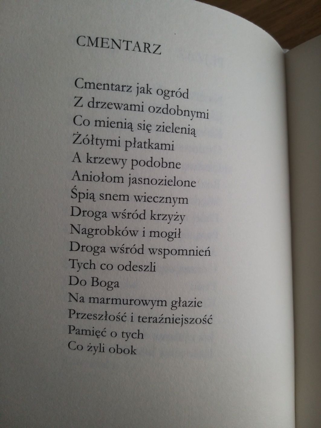 Tomik poezji ,,Między niebem a ziemią"