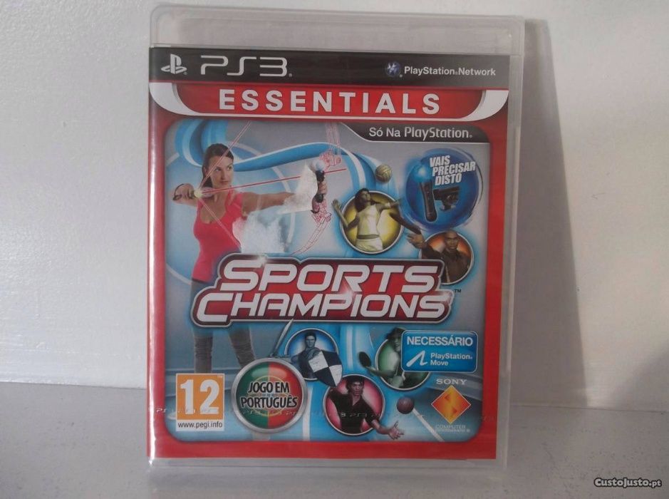 PS3 playstation essentials Sports Champions NOVO