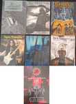 DVD's  (metal) 4€ cada.