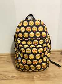 Plecak emoji/emotki szkolny