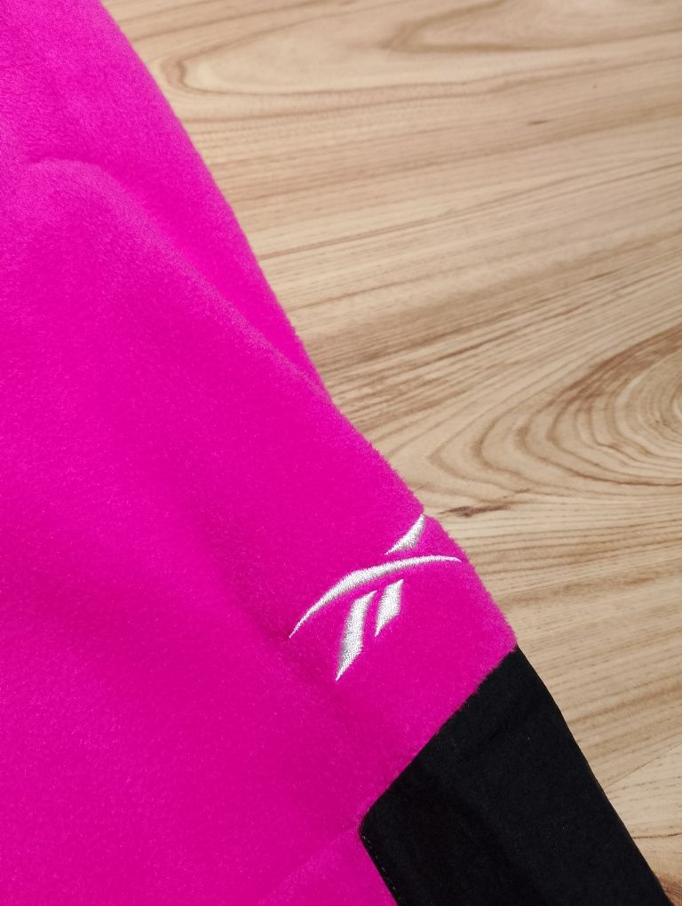 Nowe Różowe Damskie Spodnie Dresowe Z Polaru Reebok