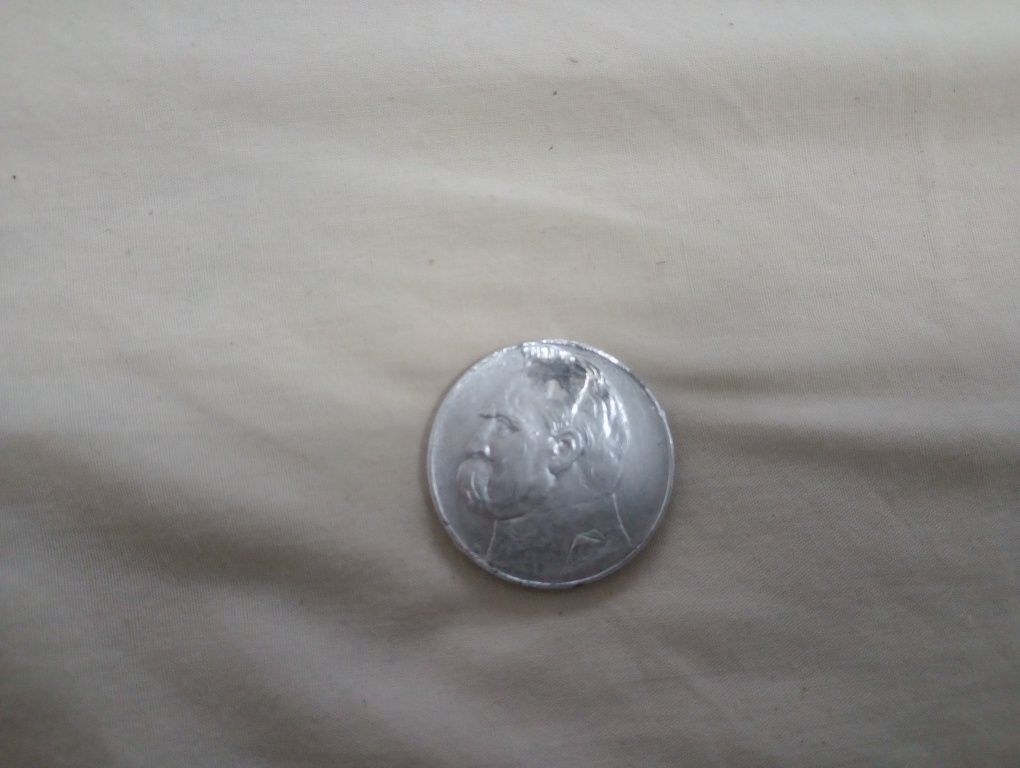 Серебрянная монета 10 Польских злотых  1932г.в