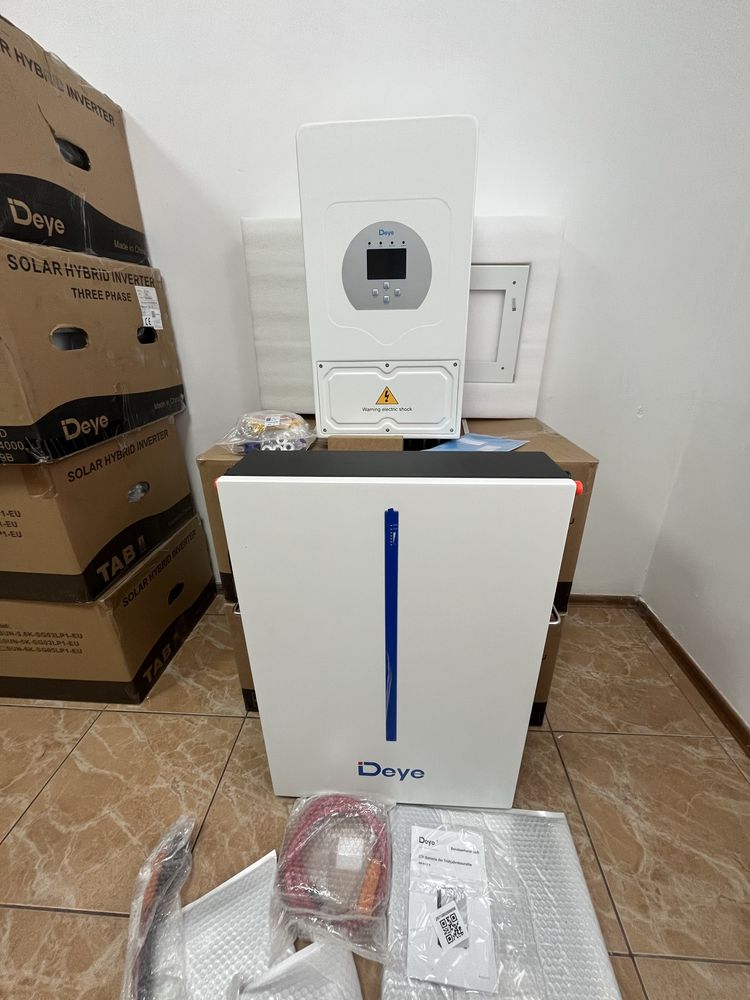 Гібридний інвертор Deye SUN-5K-SG03LP1-EU 5kW, 1Ф, 48V