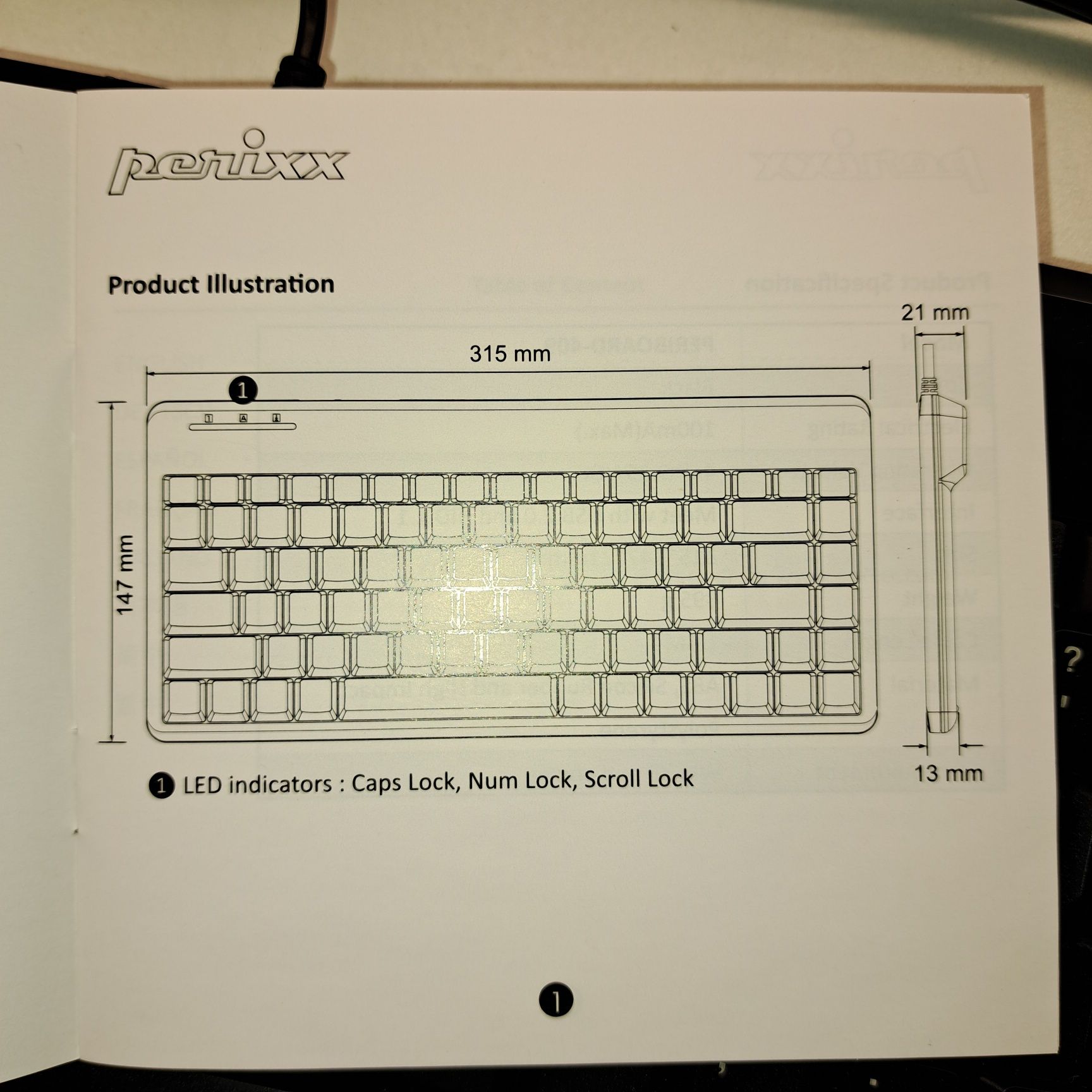 Miniklawiatura USB.