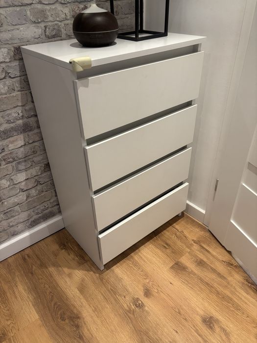Komoda biala Ikea z 4 szufladami