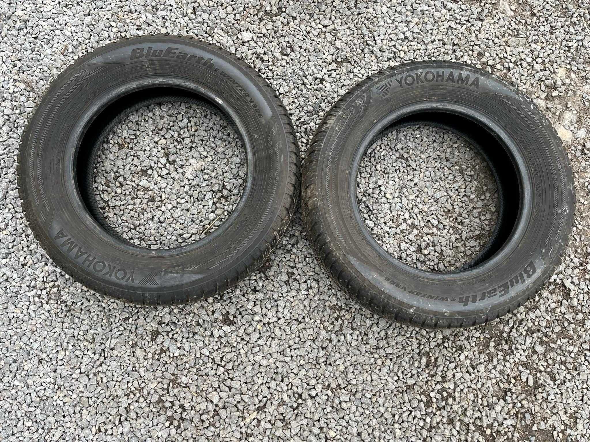 Opony 185/65R15 Yokohama Blu-Earth Winter V906 Zima 2sztuki 6,88mm