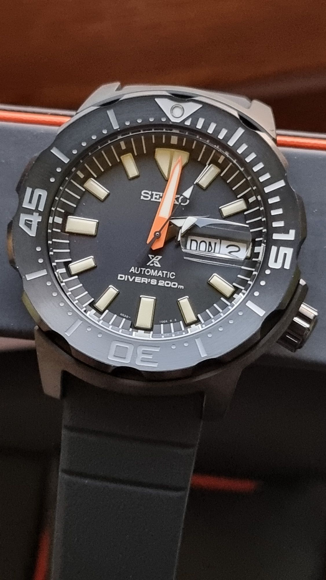 Seiko SRPH13K1 Black series Monster limitowany do 7000