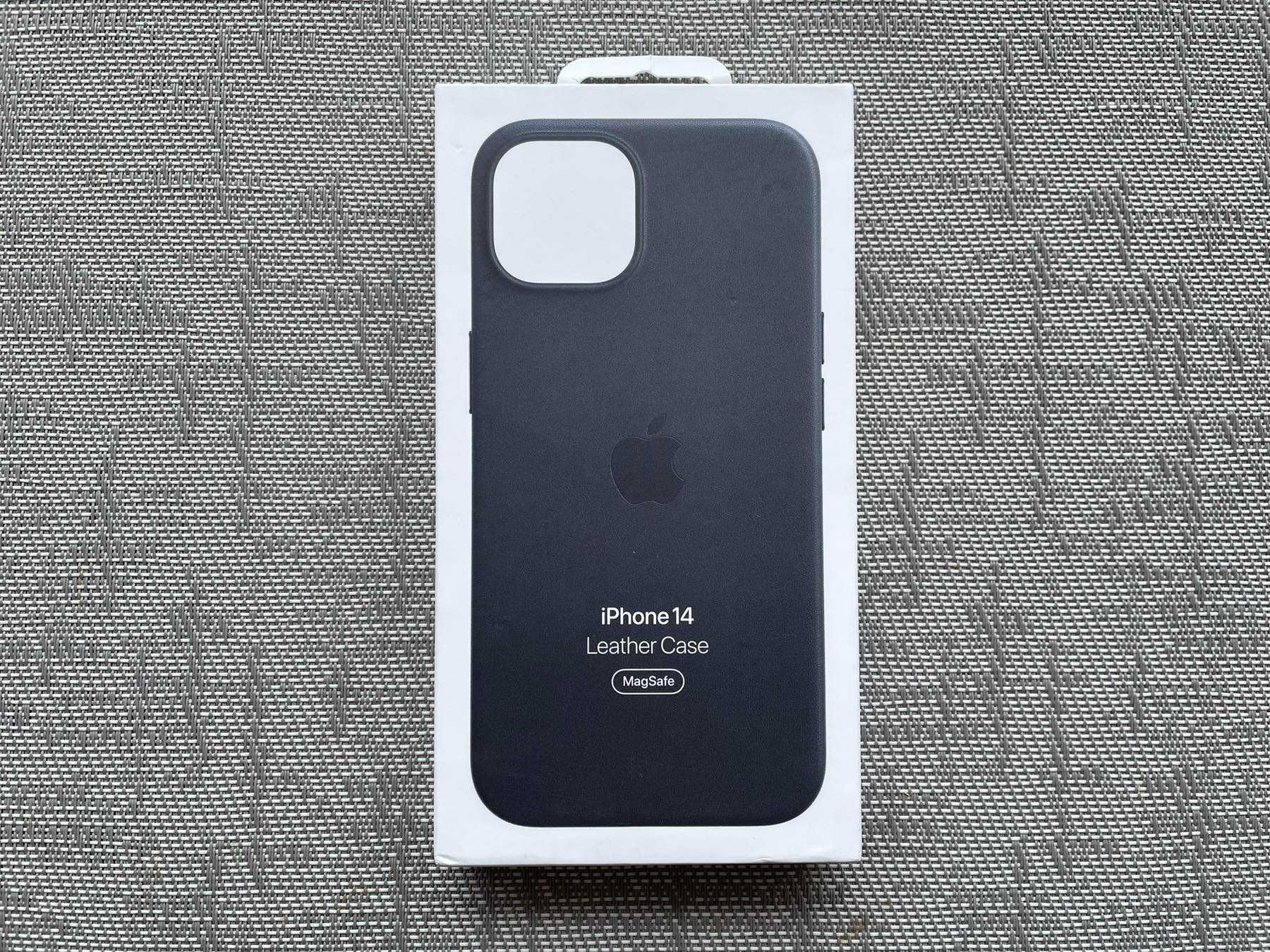 iPhone 14 Leather Case - Midnight (Оригінал)