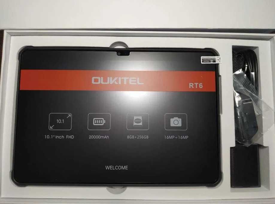 Oukitel RT6 8/256Gb захищений планшет, АКБ 20000 мАh