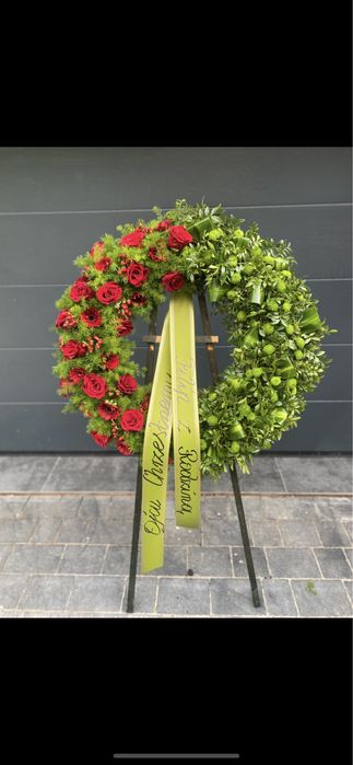 Wieńce pogrzebowe