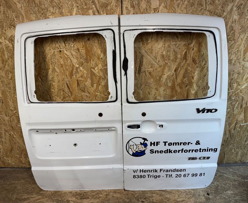 Tylne lewe tylne prawe drzwi skrzydełko Mercedes vito 639