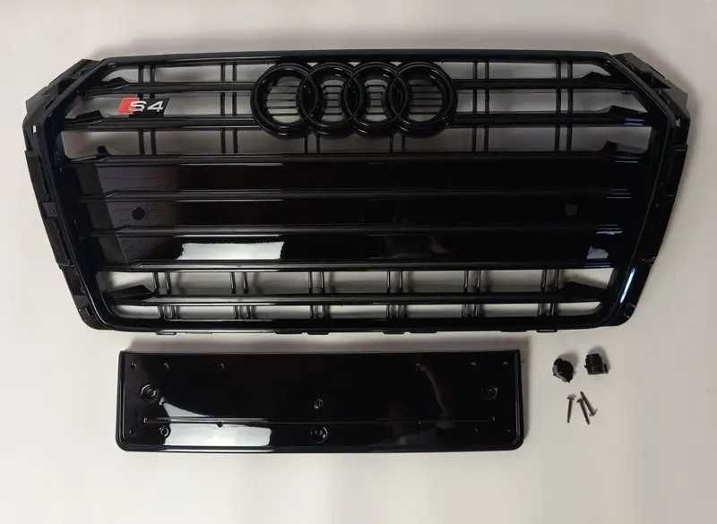 Решетка A4 B9 решітка центральна Audi а4 б9 2015-2019  S-Line S4 RS4