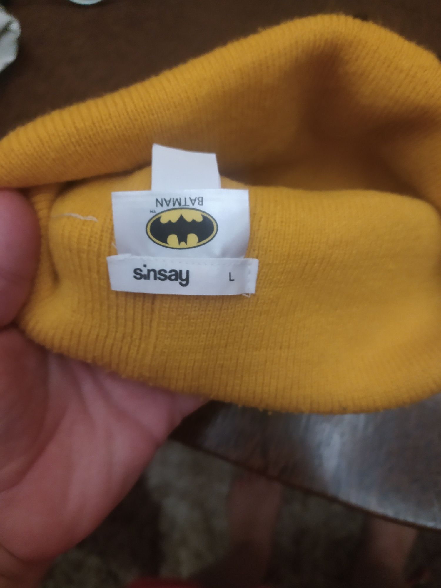 Czapka rozmiar L dla dorosłych Batman Sinsay