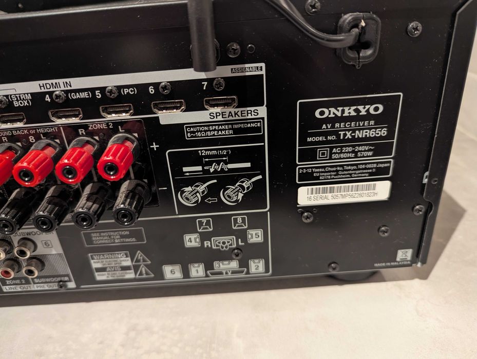 Amplituner ONKYO TX-NR656