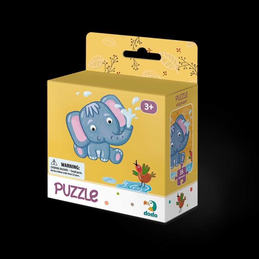 Dodo Puzzle SŁONIK 16 el. TM TOYS