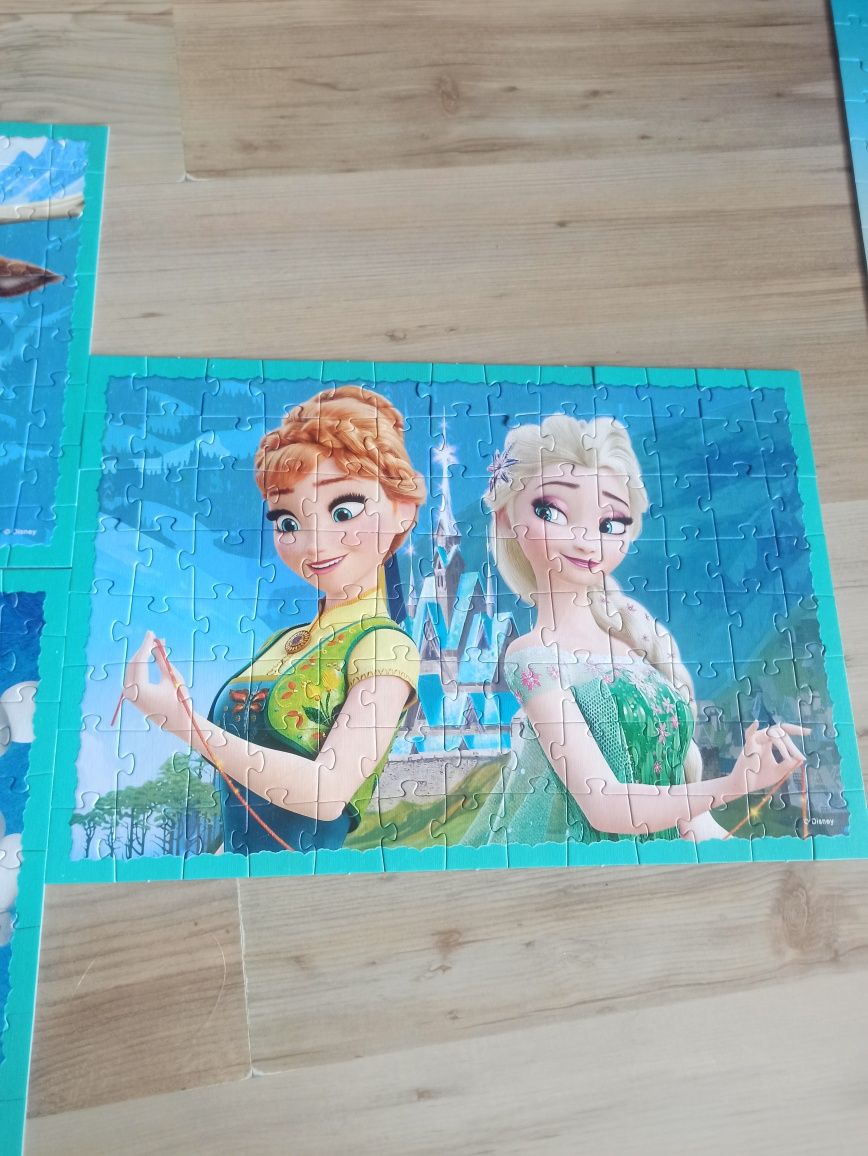 Puzzle Disney Frozen- 3 układanki