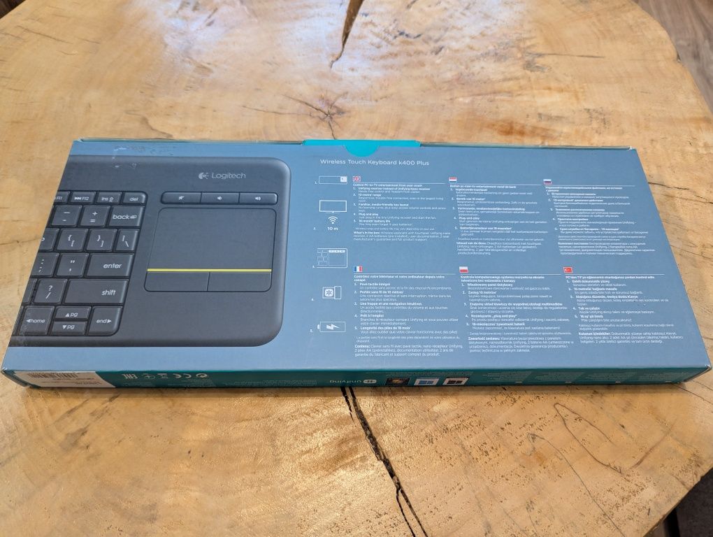 Klawiatura bezprzewodowa Logitech K400 Plus K400+
