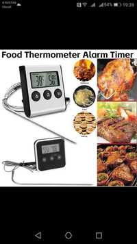 Термометр для мяса с выносным щупом комнатный кулинарный