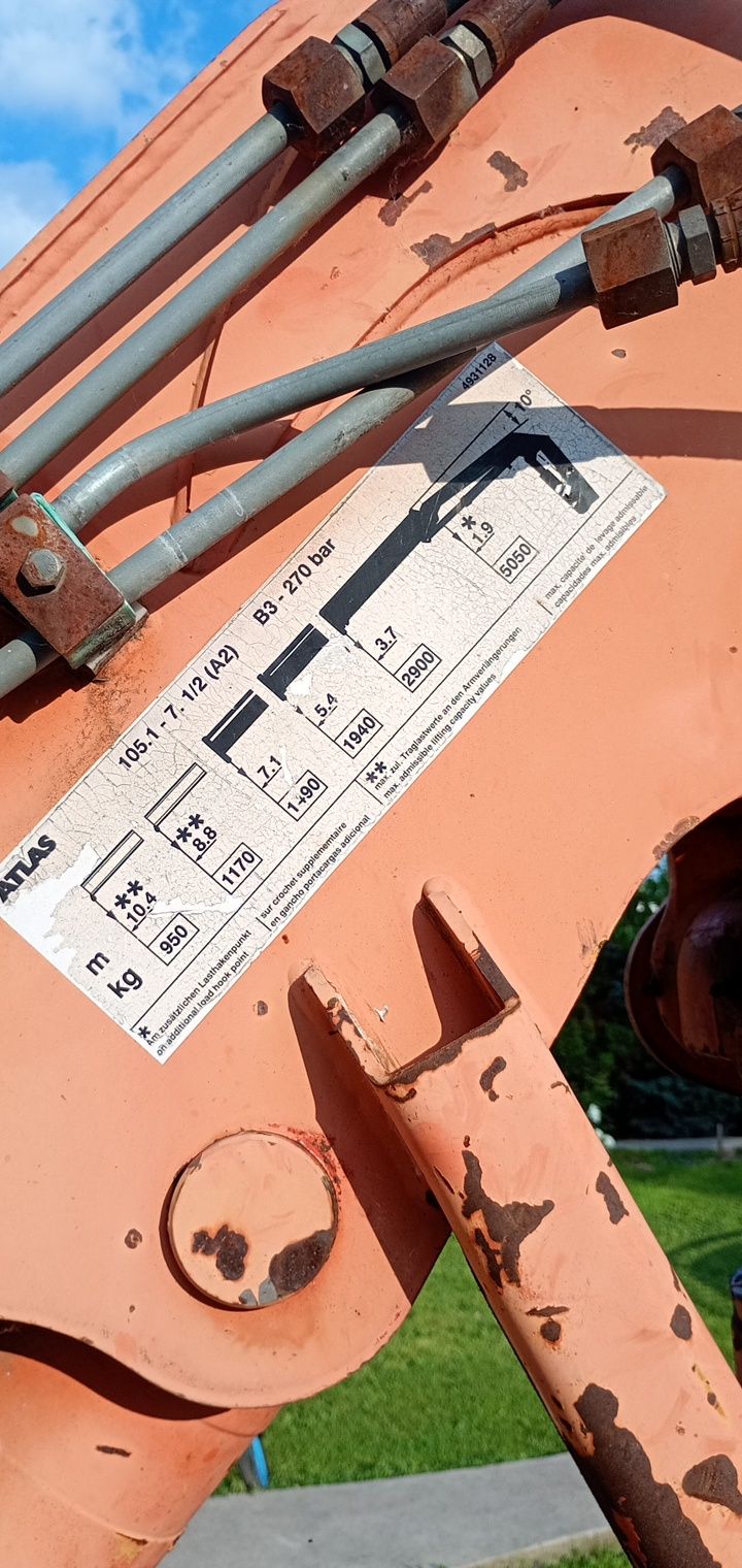 Продам маніпуляторр ATLAS 105.1 8м