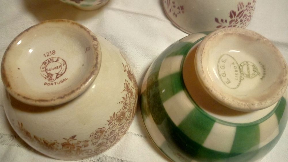 Tigelas de barro antigas