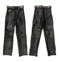 DIFI MOTO LINE Vintage leather pants жіночі штани