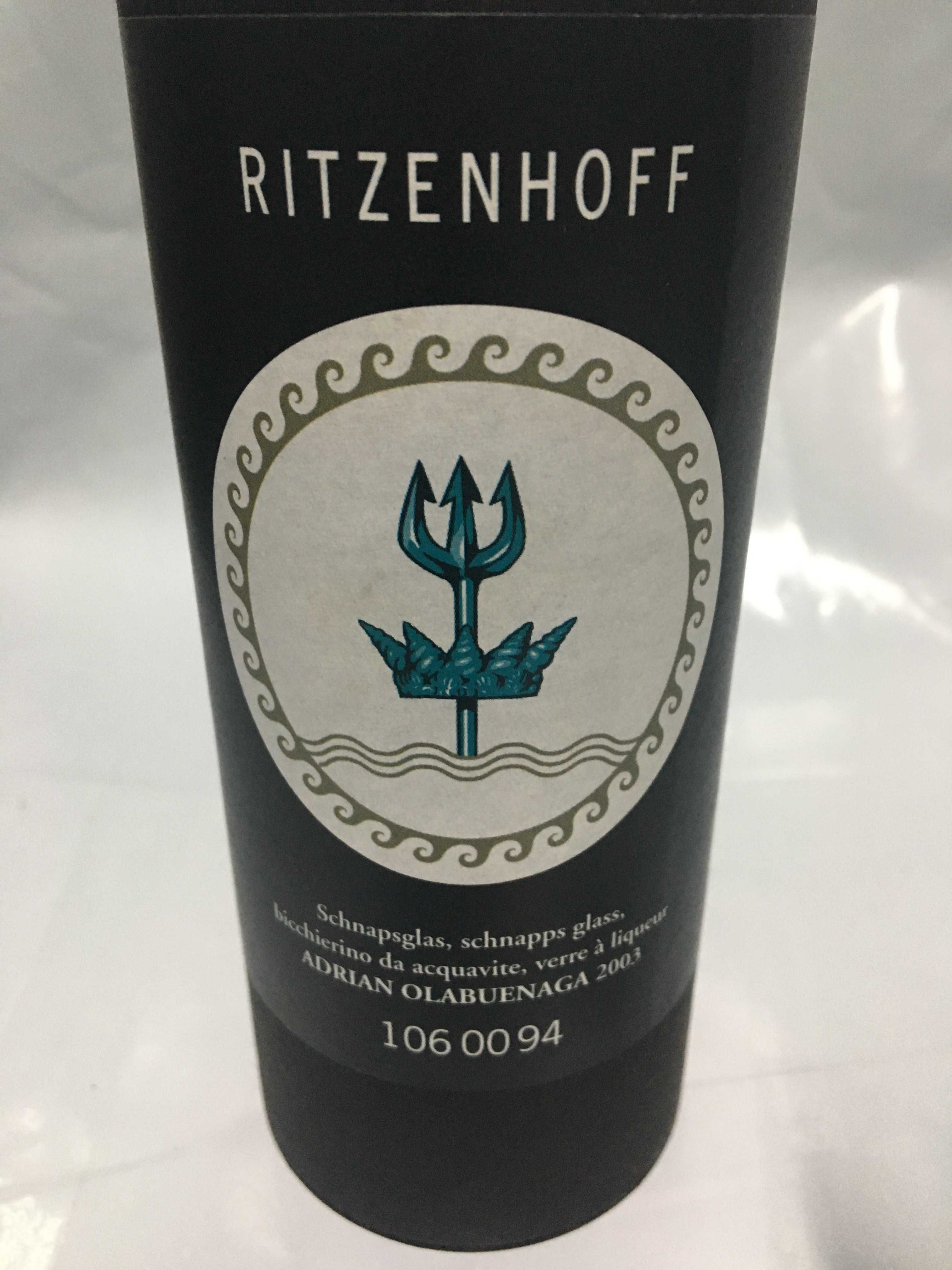 Copos de cerveja e licor  de coleção Ritzehoff