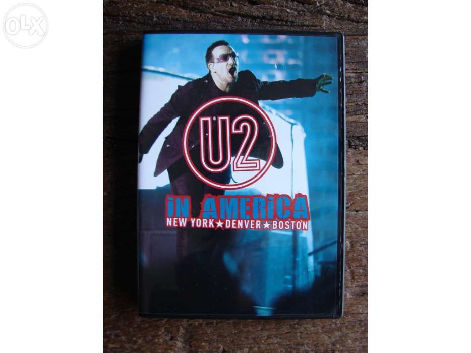 Dvd u2 in america - new york, denver, boston, novo, a estrear