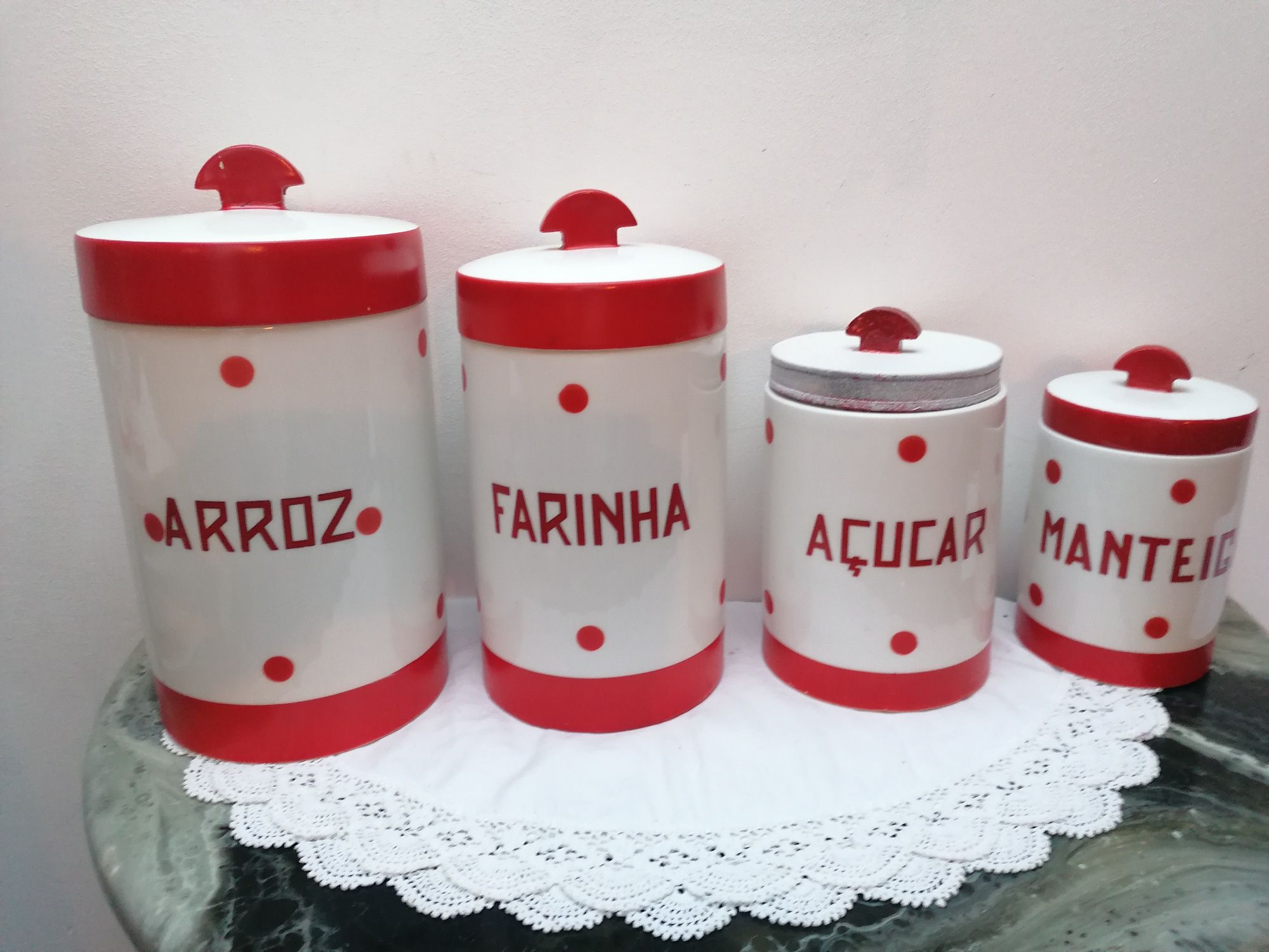 8 Frascos de cozinha - Vista Alegre
