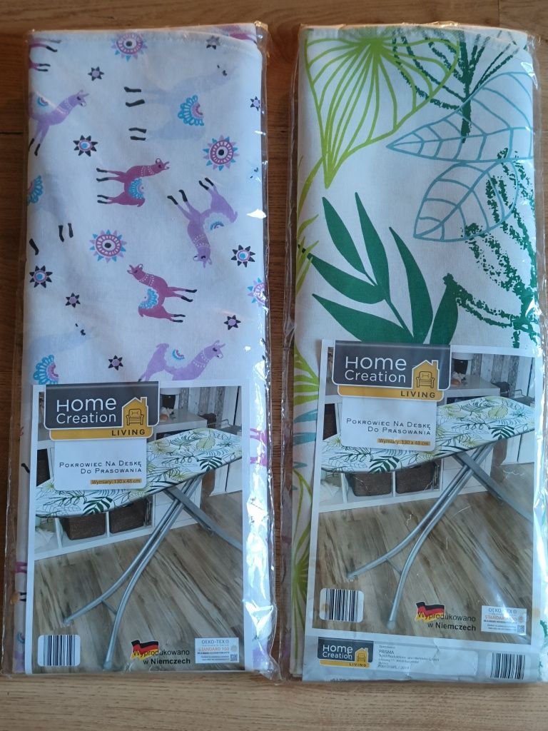 Nowy Pokrowiec Na Deskę Do Prasowania 130cm x 48cm Bawełna 100%