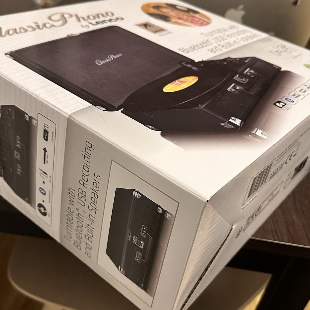 Gramofon LENCO TT-115BK Czarny